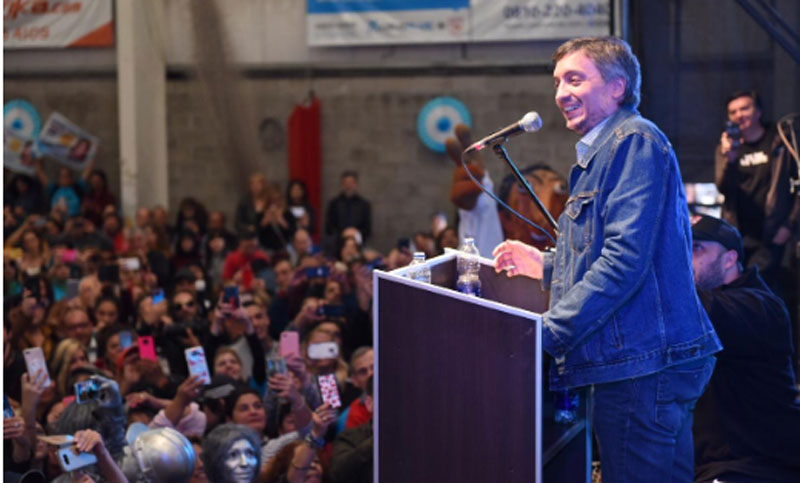 Máximo Kirchner dijo que Kicillof luchó contra la mafia de los Fondos Buitre