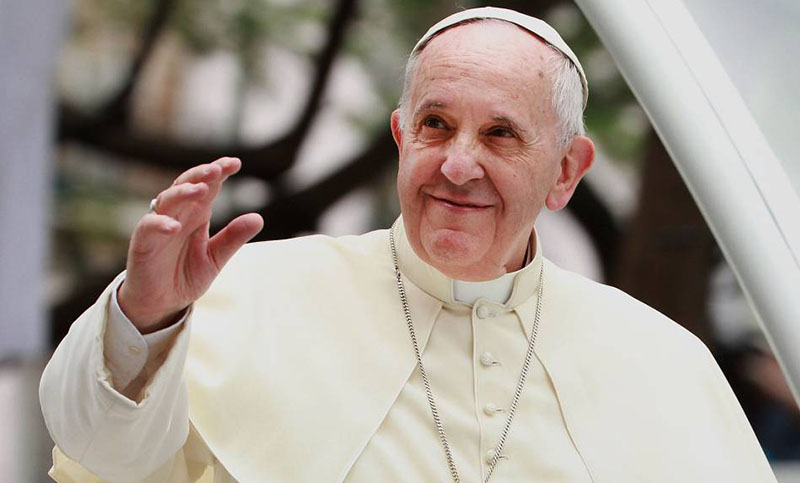 El papa Francisco celebró «el buen ejemplo de la cultura del encuentro» de Trump y Kim