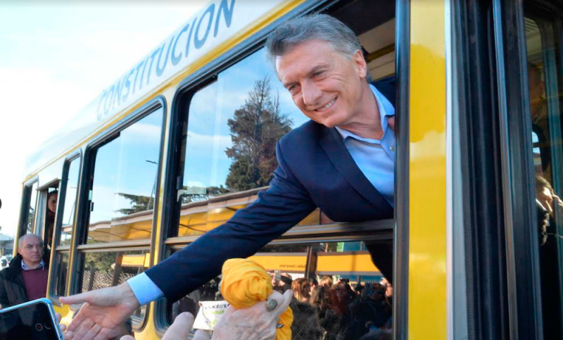 Macri dijo que «hay gobernantes que ponen su foto al lado de las obras» que hace la Nación