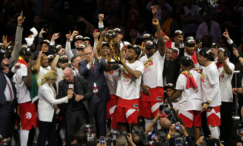 Toronto Raptors es el primer campeón no estadounidense de la NBA