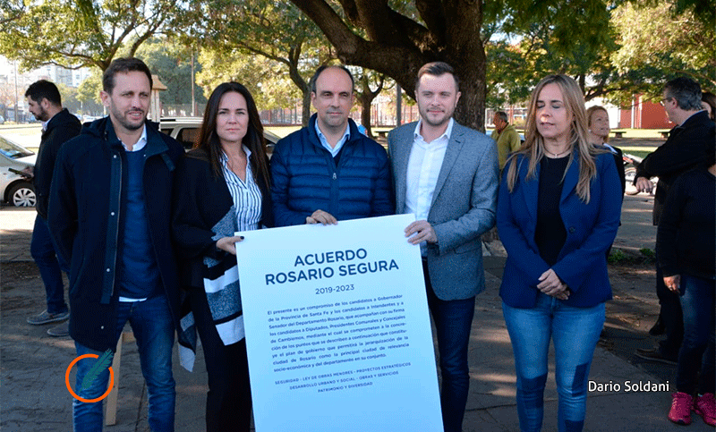 Cambiemos firmó el acuerdo «Rosario Segura» para combatir la inseguridad