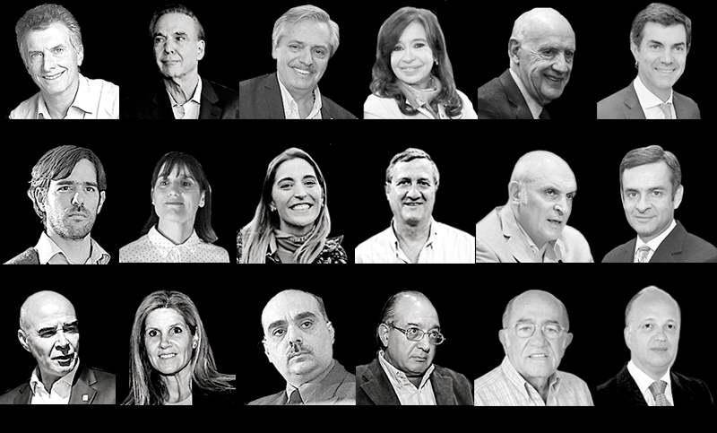 Nueve fórmulas presidenciales competirán en las PASO