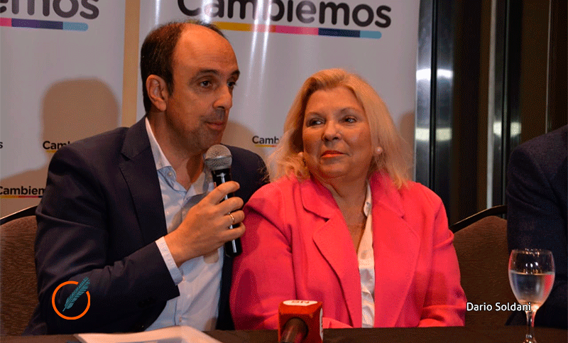 Corral y Carrió presentaron propuestas de seguridad en Rosario