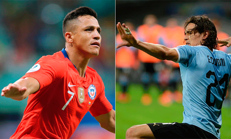 Chile y Uruguay definen en el Maracaná el liderazgo del Grupo C