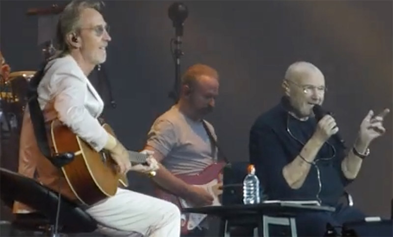 ¿Vuelve Genesis? Phil Collins y Mike Rutherford volvieron a tocar juntos