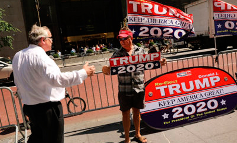 Trump promete un lanzamiento de campaña «salvaje» en Estados Unidos