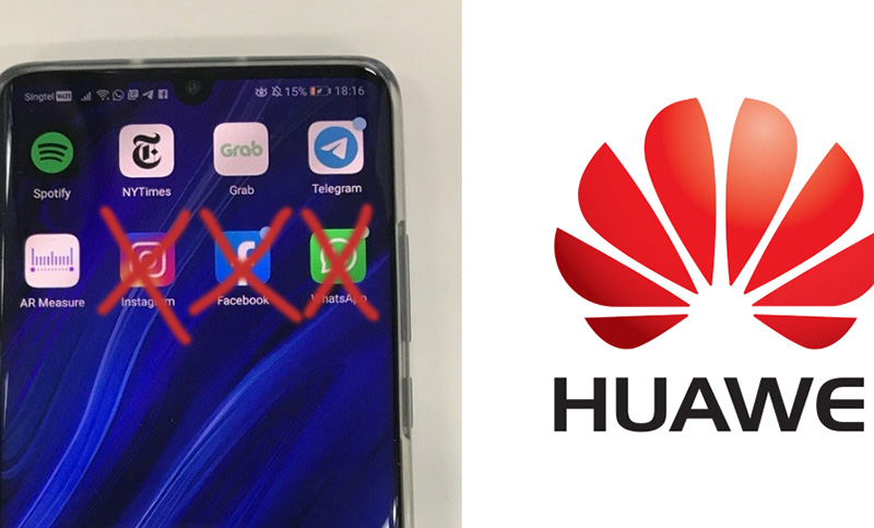 Facebook golpea a Huawei, ya no preinstala sus aplicaciones