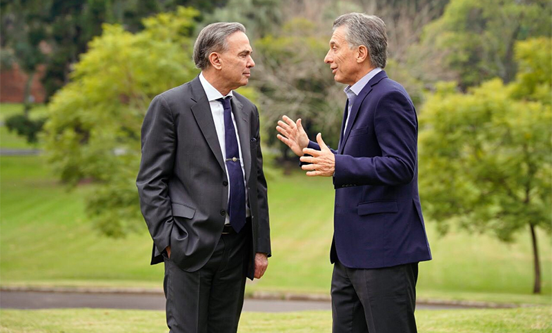 Macri y Pichetto, la fórmula de Juntos por el Cambio, ya tiene su primera foto