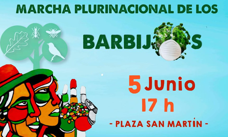 Impulsan la «Marcha Plurinacional de los Barbijos» en Rosario por la exposición de pueblos al glifosato