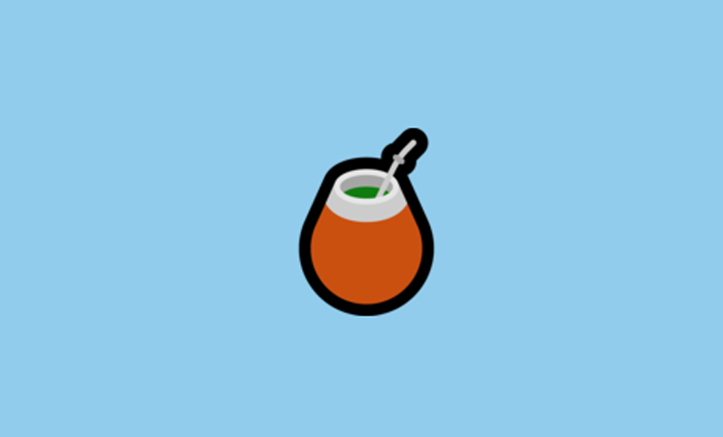 El emoji del mate ya puede utilizarse en Twitter y en diciembre llegará a WhatsApp