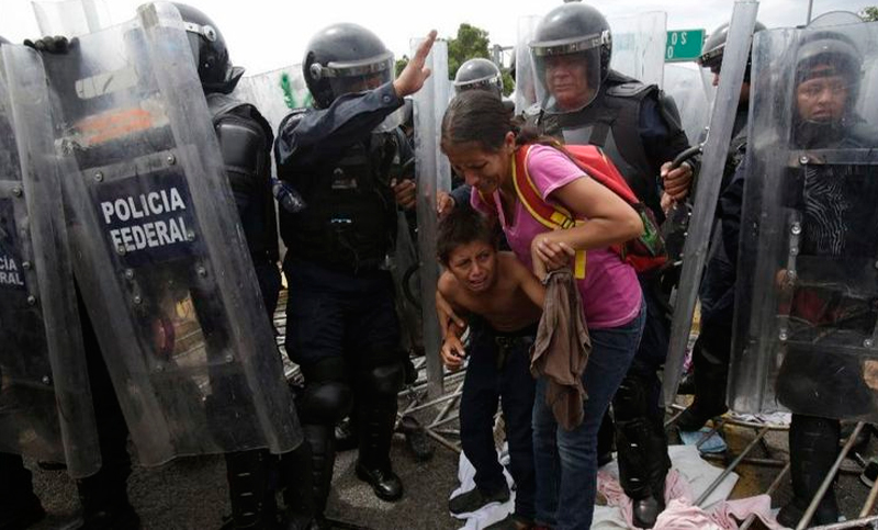 Miedo y cólera en el sur mexicano por el despliegue policial en la frontera