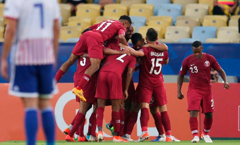 Qatar empató con Paraguay y quiere dar la sorpresa en Copa América