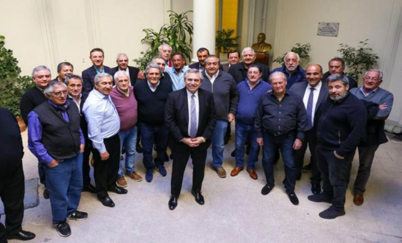 Con oposición a la reforma laboral, Alberto Fernández selló el apoyo de la CGT