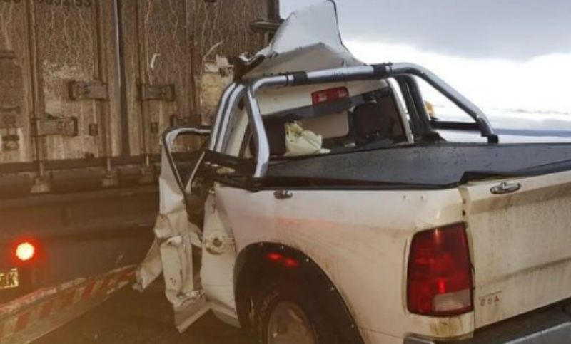 Tres miembros de una familia murieron en un choque cerca de El Calafate