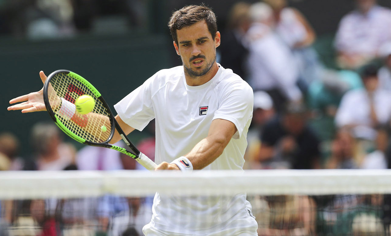 Guido Pella eliminó a uno de los favoritos de Wimbledon