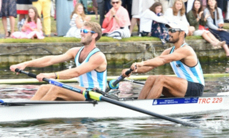El binomio argentino Haack-Díaz, noveno en la Copa del Mundo de Remo