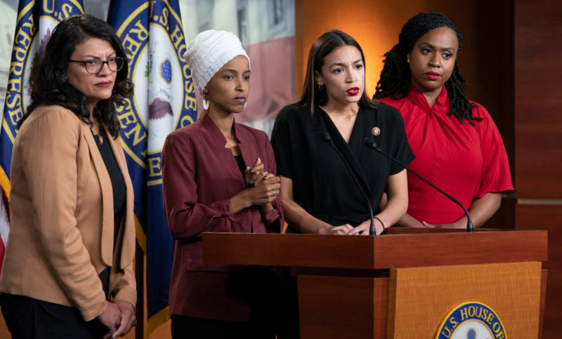 Califican a Trump de «racista» por sus tuits hacia congresistas demócratas