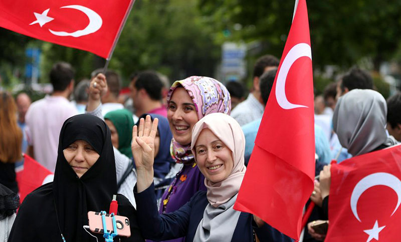 Turquía conmemora el tercer aniversario del fallido golpe militar de 2016