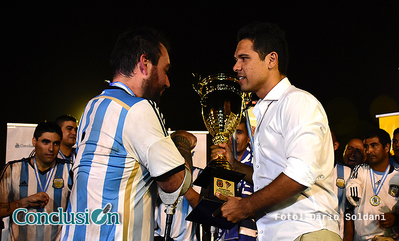 Travagliante, capitán de la selección argentina de amputados: «Tenemos ganas de quedarnos con la Copa Confederaciones»