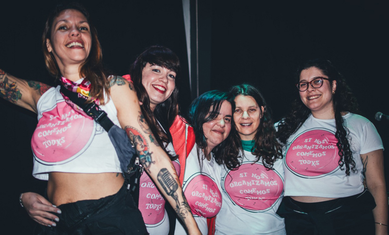 Un grupo de amigas que entiende que lo solidario está en la acción