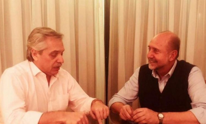 Alberto Fernández visita Santa Fe con Omar Perotti como anfitrión