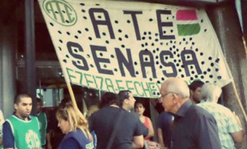 Estatales del Senasa paran 24 horas en la filial Ezeiza, en demanda de una compensación salarial