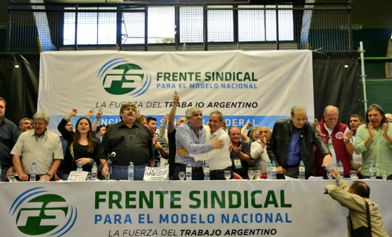 El Frente Sindical, contras las reformas laboral y previsional