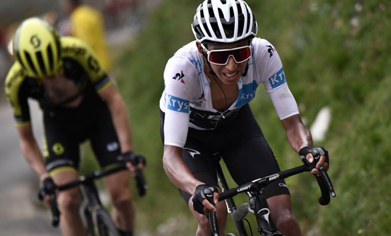 El colombiano Bernal lidera la clasificación del Tour de Francia
