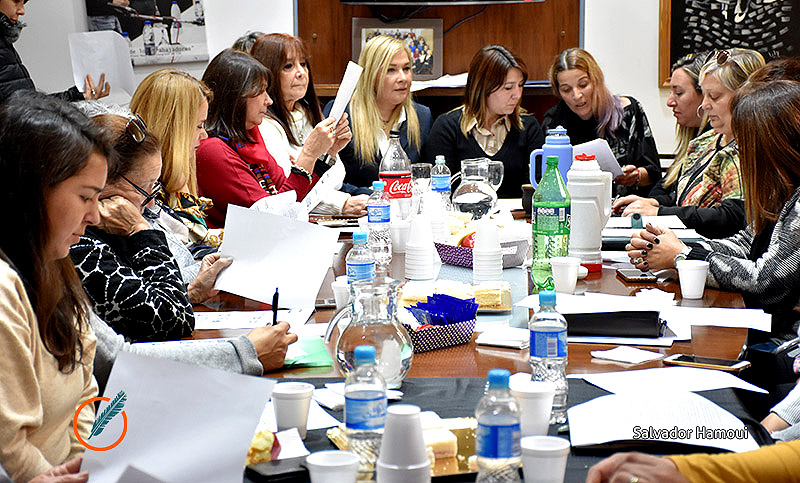 Mujeres sindicalistas de Rosario apoyaron la adhesión al convenio 190 de la OIT