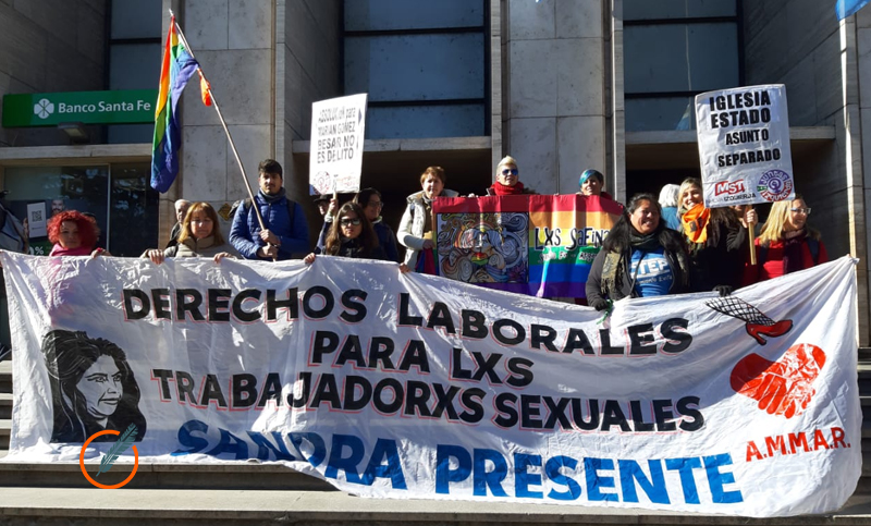Repudio público en Tribunales al fallo “lesbo-odiante” contra Marian Gómez