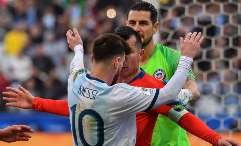 Messi fue sancionado por Conmebol: ¿cuántos partidos se pierde?
