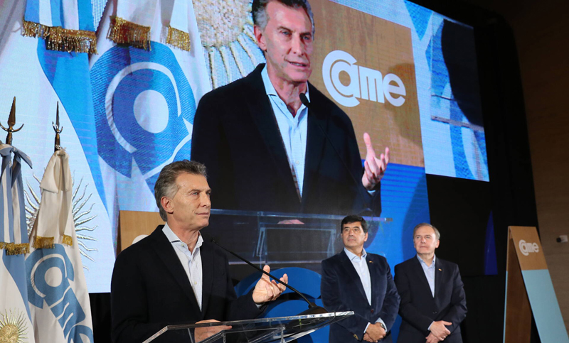 Macri participará del día de la pyme en la CAME