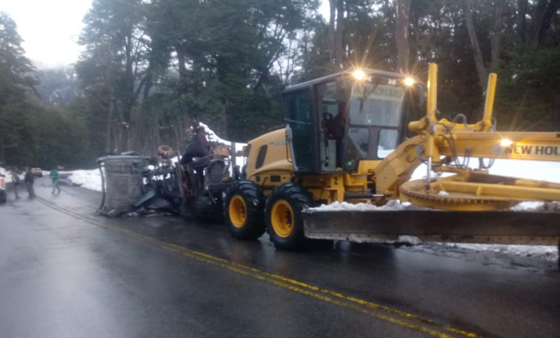 Habilitaron el Camino de los Siete Lagos y comienzan las «obras de emergencia»