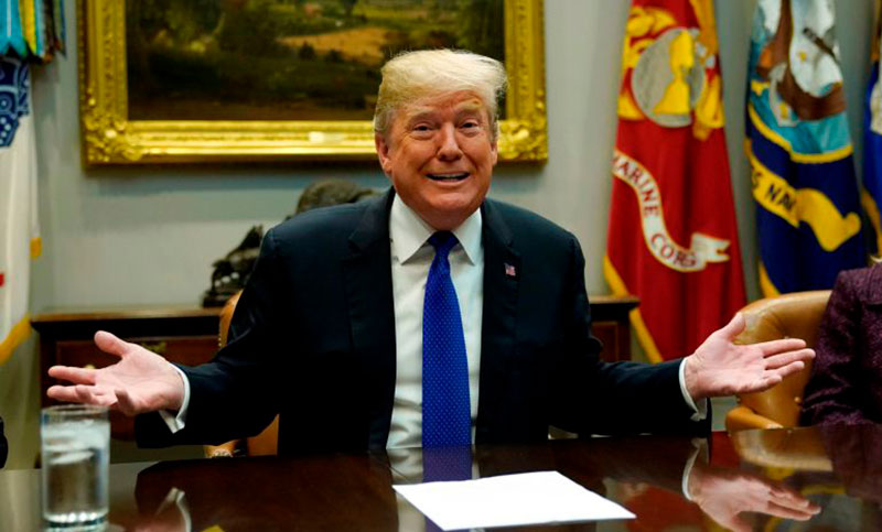 Trump profundiza su guerra con congresistas opositoras entre denuncias de racismo en EEUU