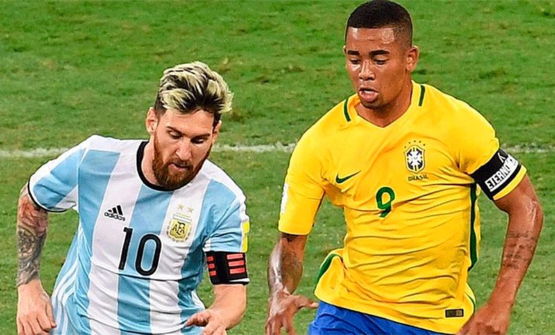 Argentina y Brasil, por un lugar en la final de la Copa América