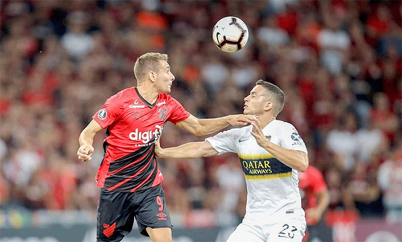Boca visita a Atlético Paranaense por la ida de los octavos de final