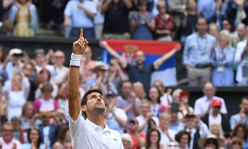 Djokovic refuerza su liderazgo y Pella asciende en el ranking