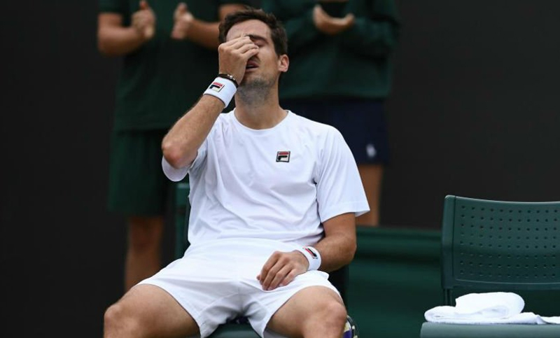 Roberto Bautista Agut pone fin a la hazaña de Guido Pella en Wimbledon