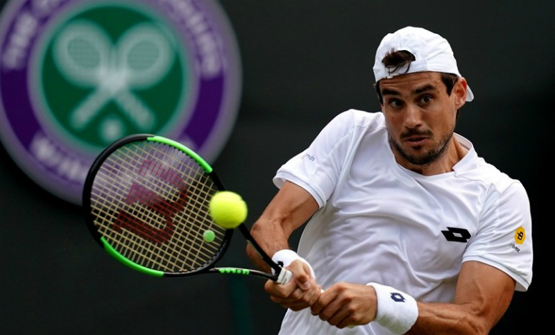 Ganó Guido Pella y pasó a la tercera ronda en Wimbledon
