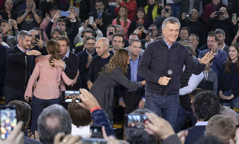 Macri cerró la campaña en Vicente López y elogió a Vidal