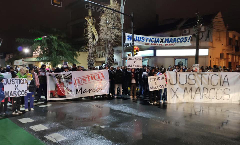 Vecinos se movilizaron nuevamente para pedir justicia por Marcos