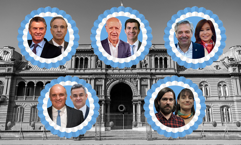 Los seis candidatos a la presidencia debatirán en dos oportunidades antes de las generales