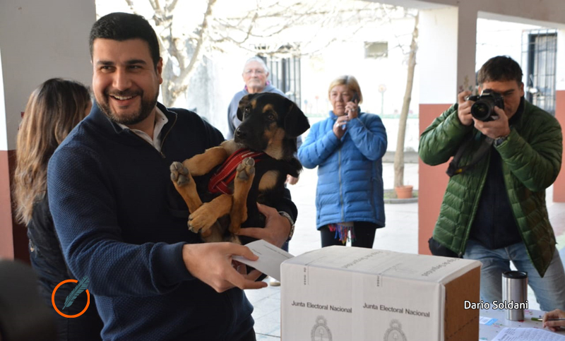 Votó Cleri: «La ciudadanía quiere terminar este momento de angustia»
