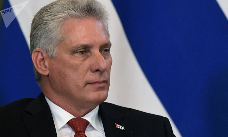 Diaz-Canel denunció el «servilismo» de Bolsonaro a Estados Unidos 