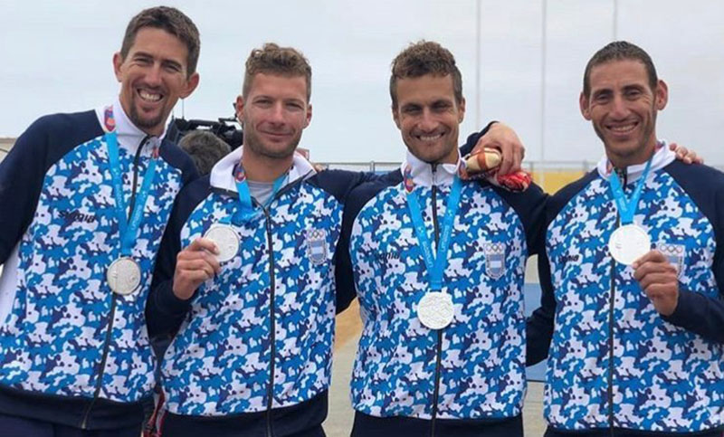 El remo sumó dos medallas de plata en los Panamericanos