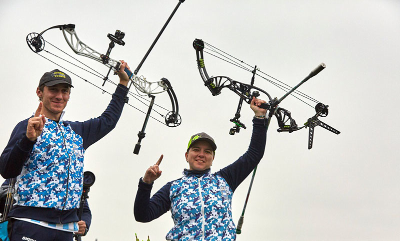 Argentina ganó la medalla de oro en el mixto de arquería