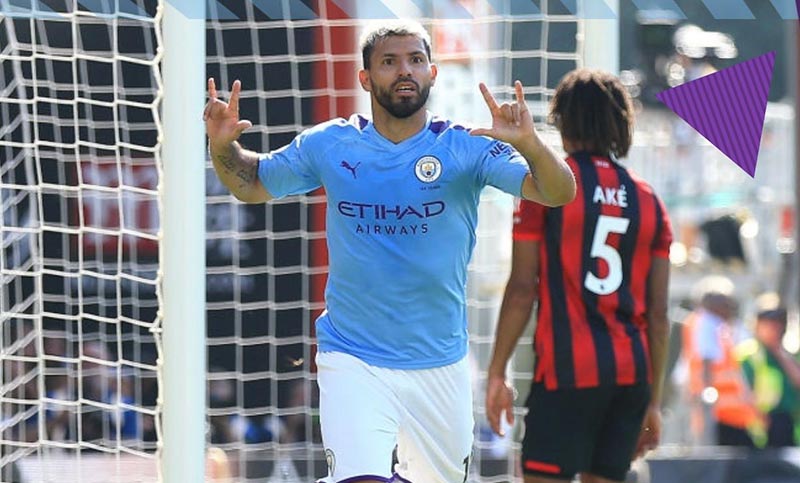 Kun Agüero: doblete y 400 goles en su carrera profesional