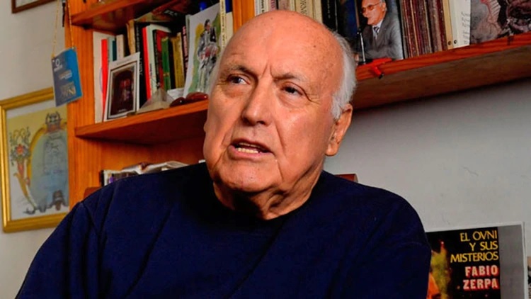 A los 90 años murió Fabio Zerpa, el especialista en OVNIs más famoso de Argentina