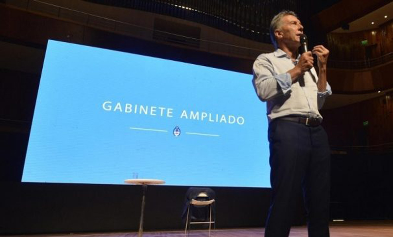 Macri encabezará una reunión del gabinete nacional ampliado en el CCK
