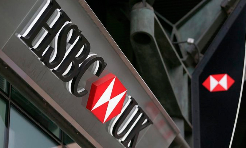 El banco HSBC anunció el despido de 4.000 empleados en todo el mundo